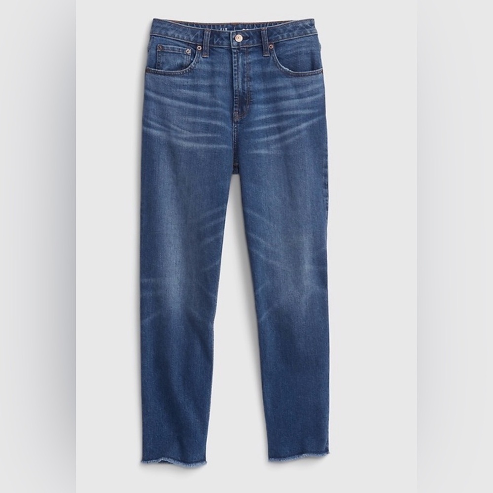 NWT Gap Teens Girlfriend High-Rise Dark Wash Size 10